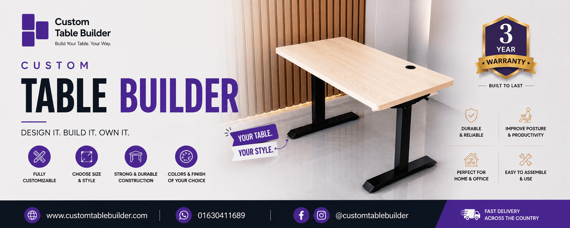 Premium Desk Setup — Engineered for Bangladesh workspaces.